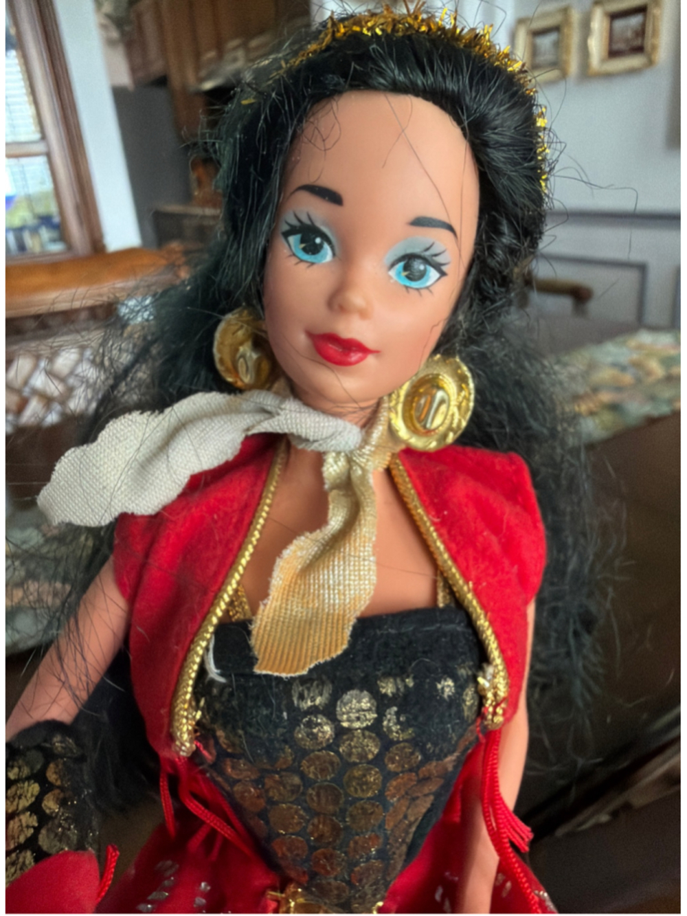 Vintage 1993 Western Stampin Tara Lynn Barbie Doll - Steffie Face Mold Loose
